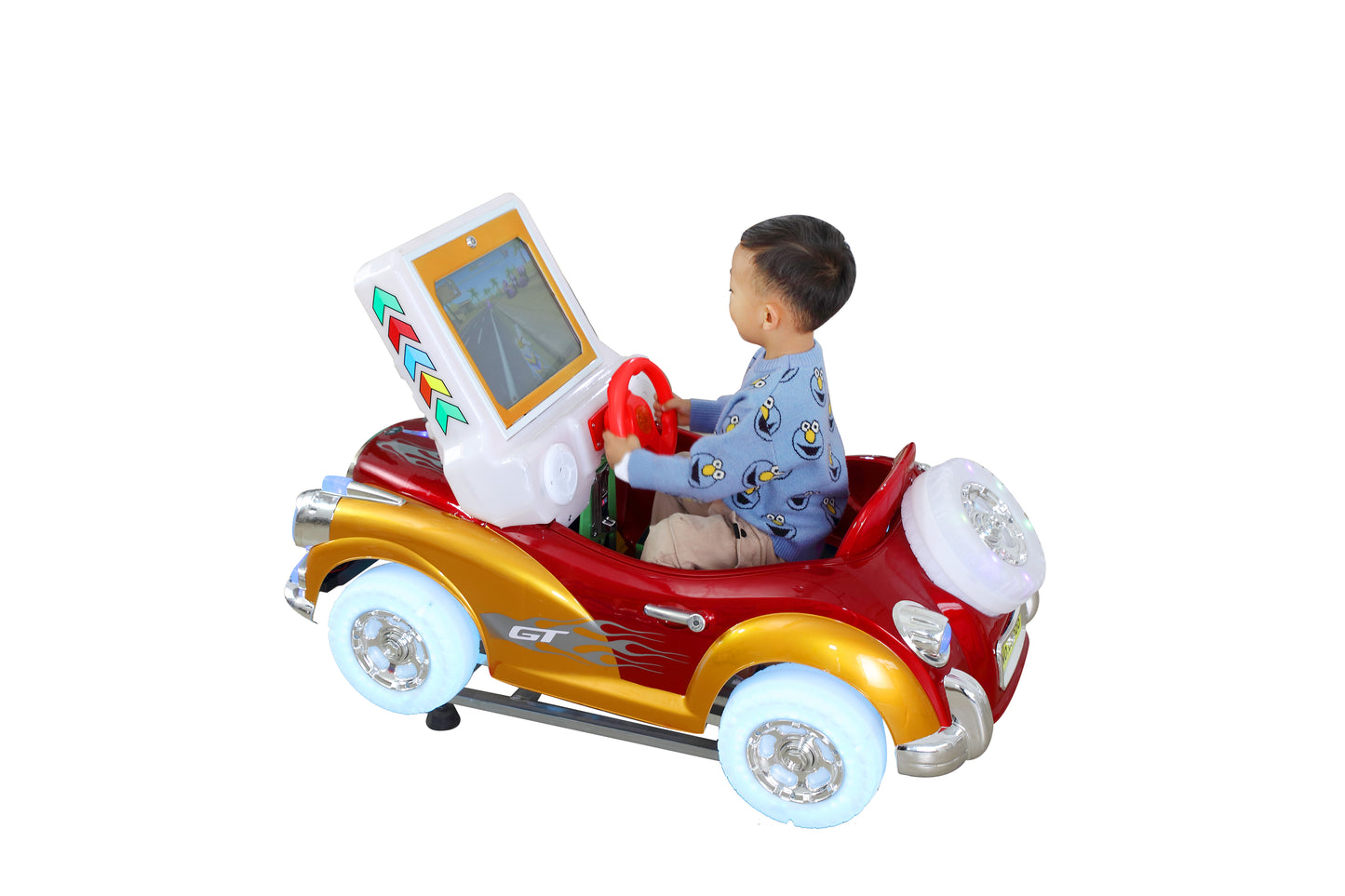 Детска кола клатушка LCD монитор