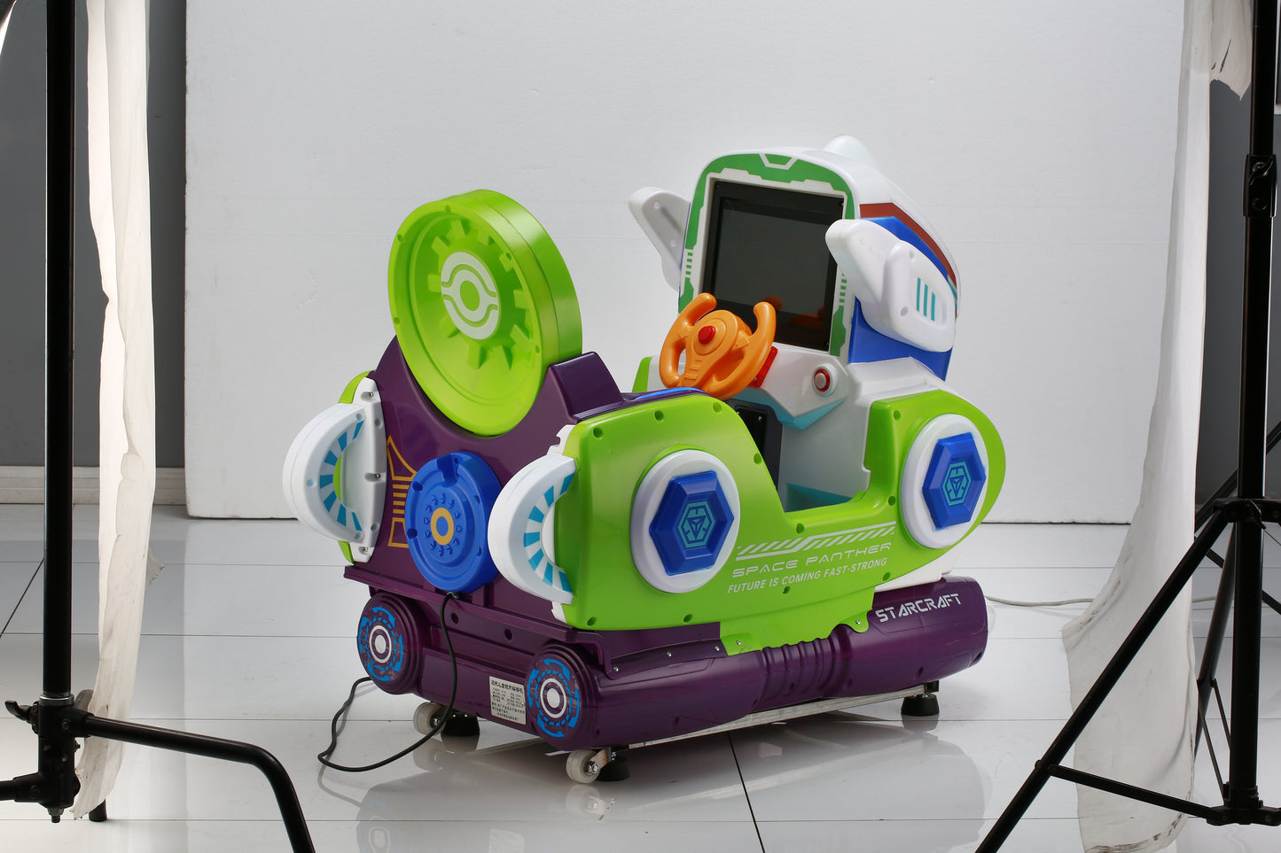 Детска клатушка кола + LCD 3D