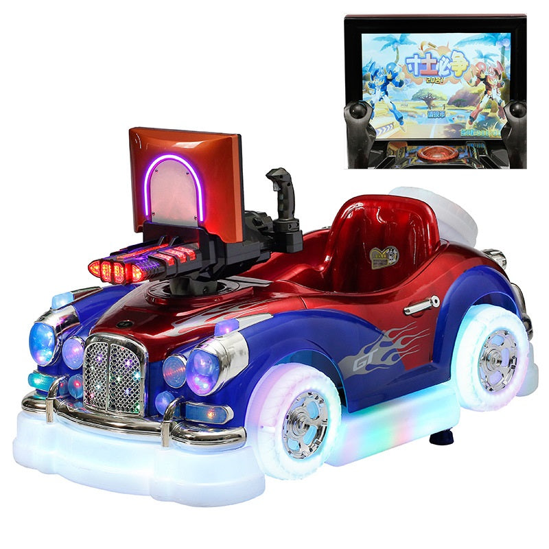 Детска кола клатушка LCD монитор 3D Video