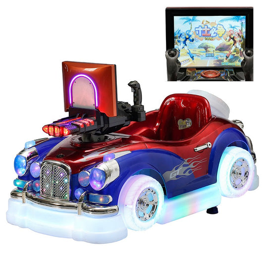 Детска кола клатушка LCD монитор 3D Video