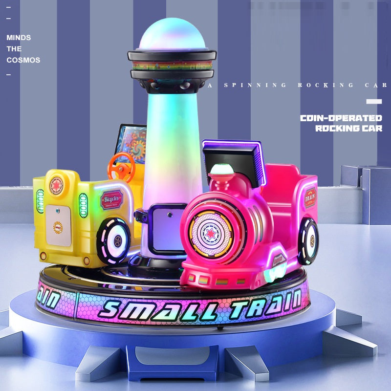 Детска двойно влакче LCD монитор 3D Video