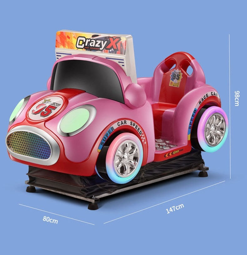 Детска клатушка кола + LCD 3D Video
