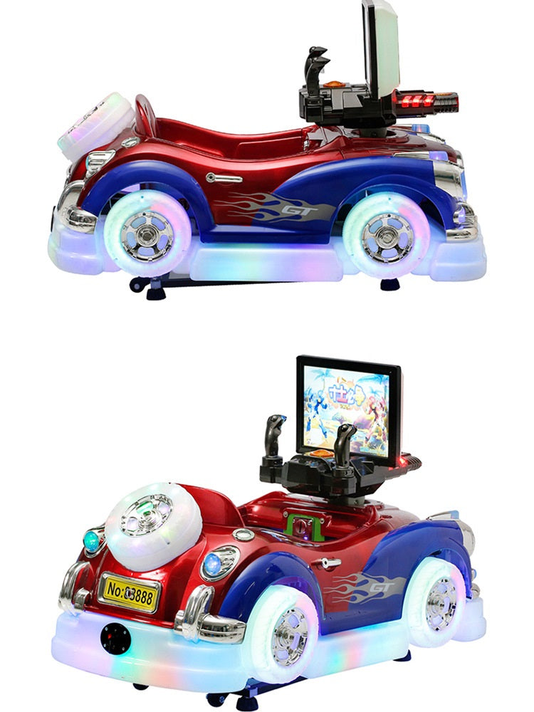 Детска кола клатушка LCD монитор 3D Video