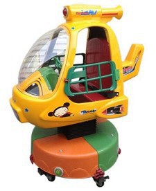 Детска клатушка хеликоптер с монетник – модел Sky Pilot