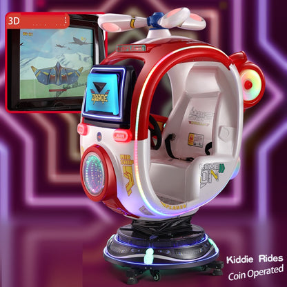 Детски Хеликоптер клатушка LCD монитор 3D Video