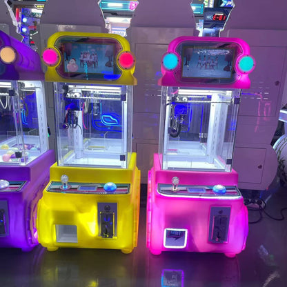 Мини кран за плюшени играчки с LED LCD дисплей – модел „Robot“