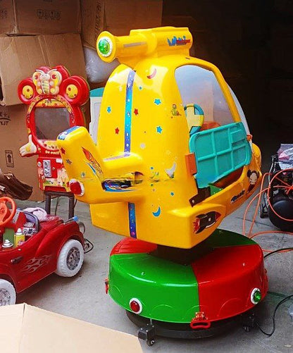 Детска клатушка хеликоптер с монетник – модел Sky Pilot